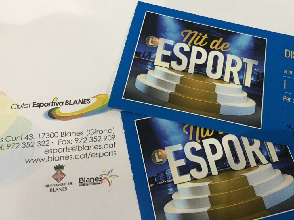 PA Tordera presente en la Nit de l'Esport de Blanes